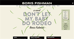 Desktop Screenshot of borisfishman.com