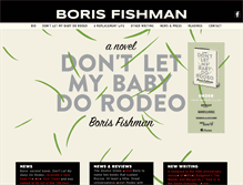 Tablet Screenshot of borisfishman.com
